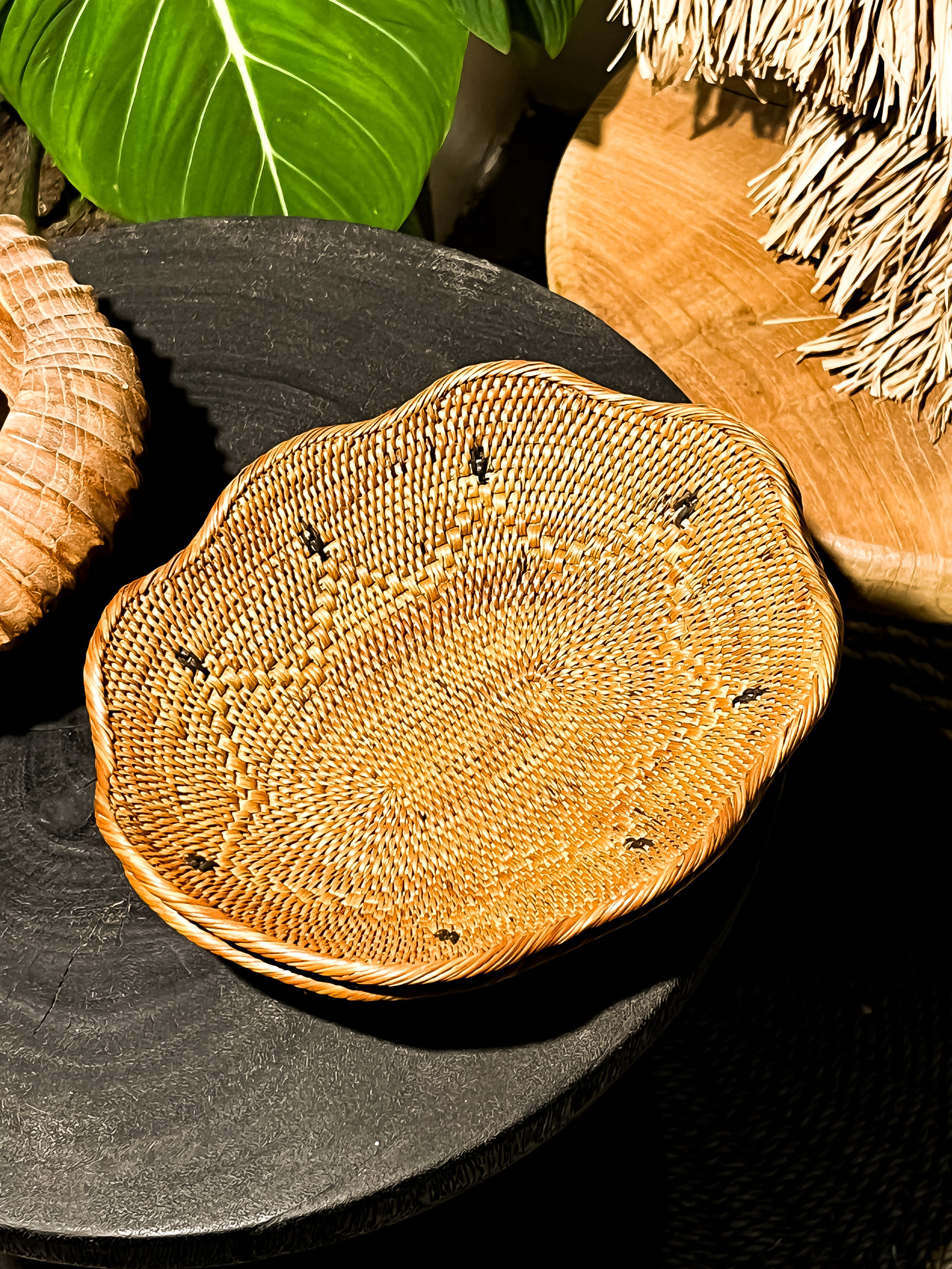 Rattan Pot Storage