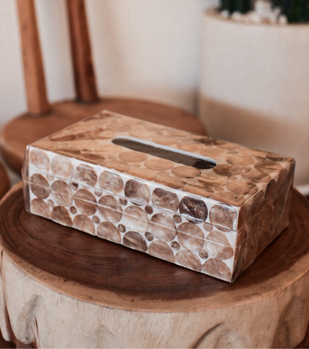 Shells Tissue Box