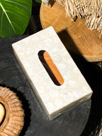 Kora Rectangle Shells Tissue Box