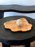 Abstract Shape Wooden Plate