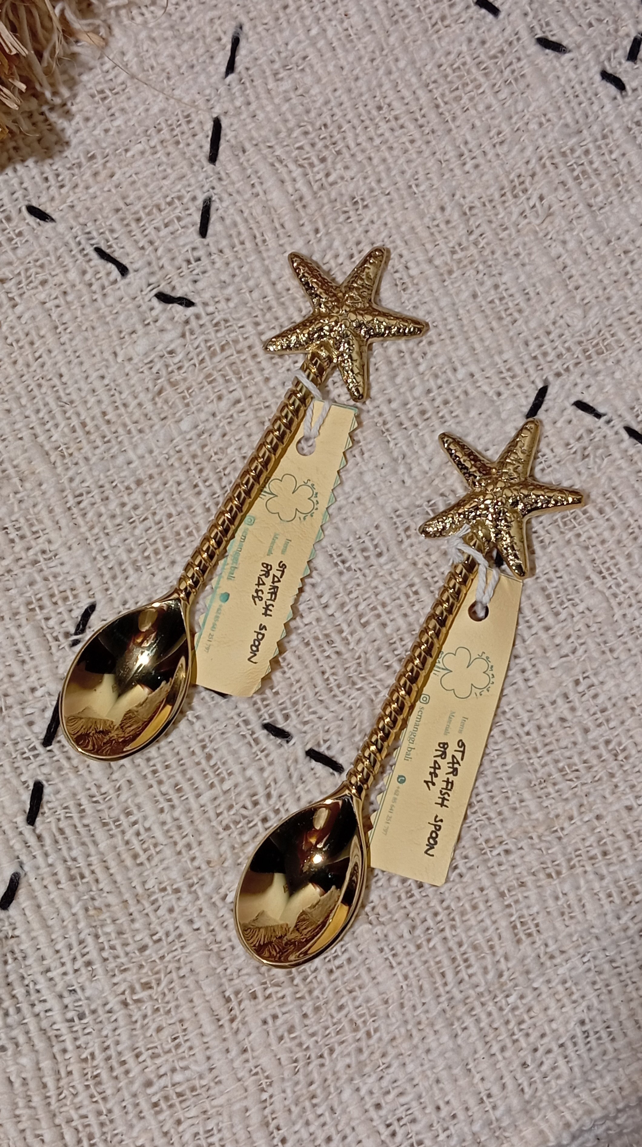 Tropical Spoon Brass