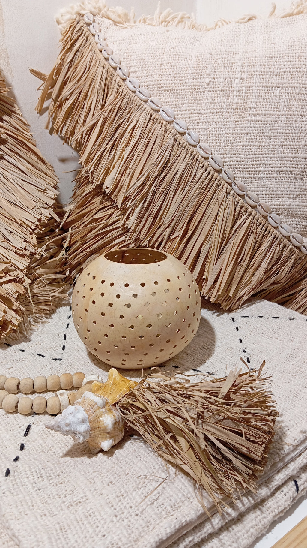 Coconut Candle Holder