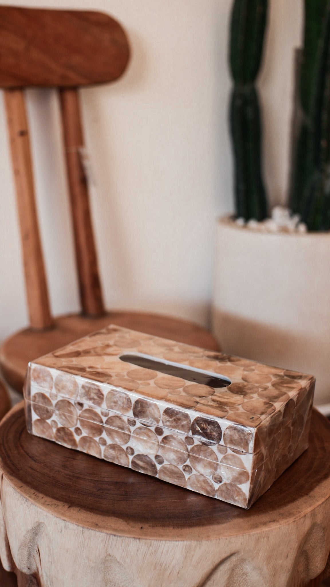 Shells Tissue Box