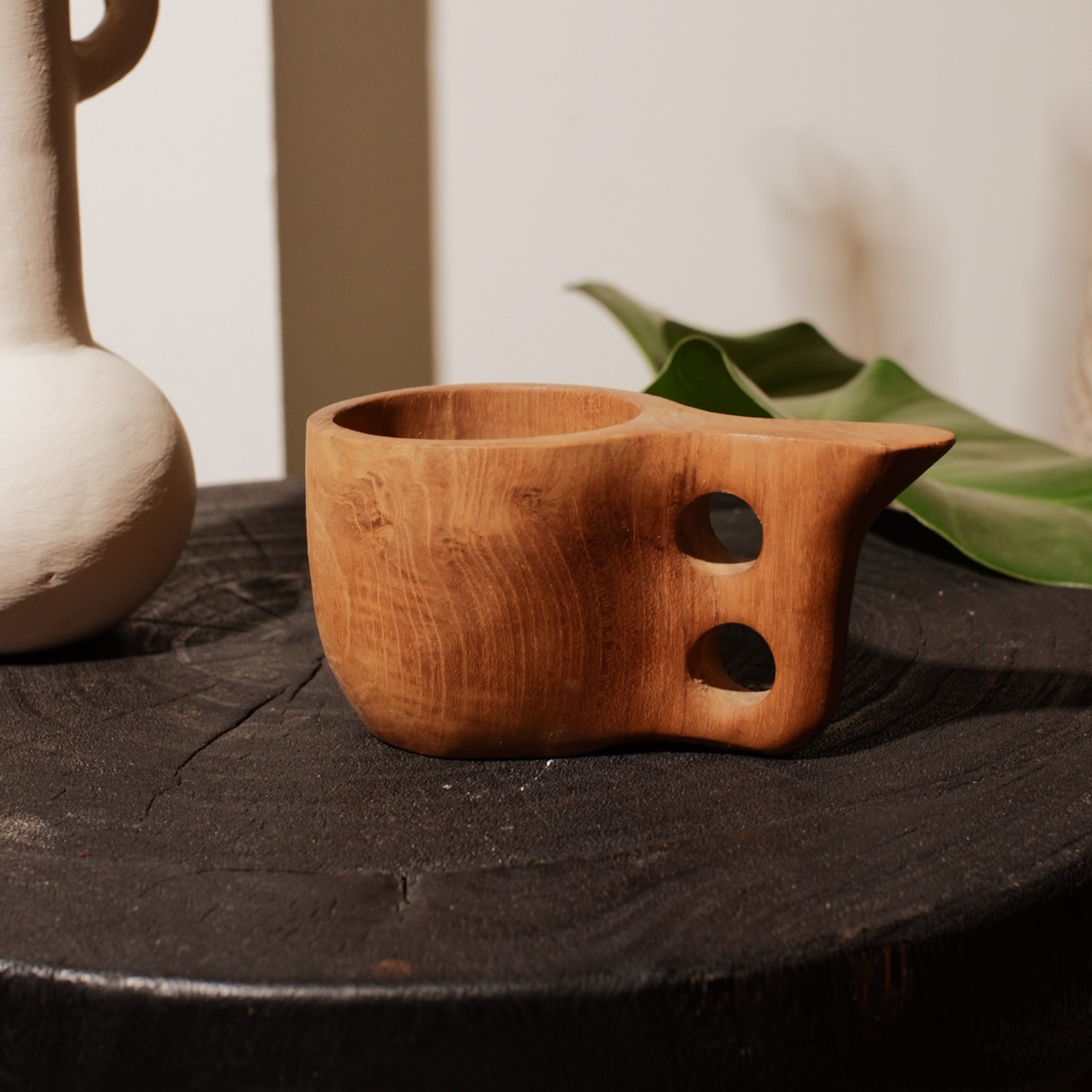 Wooden Cup Teak Wood
