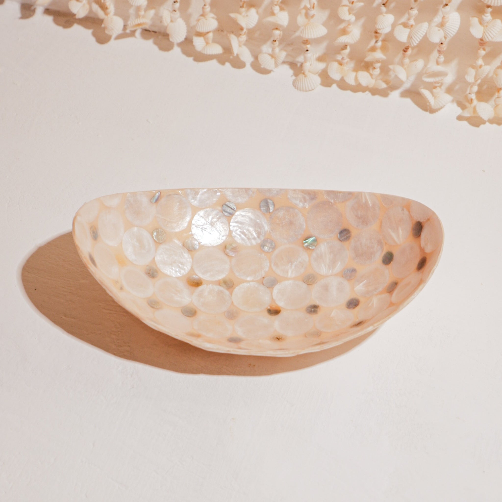 Ulu Oval Shells Decorative Bowl
