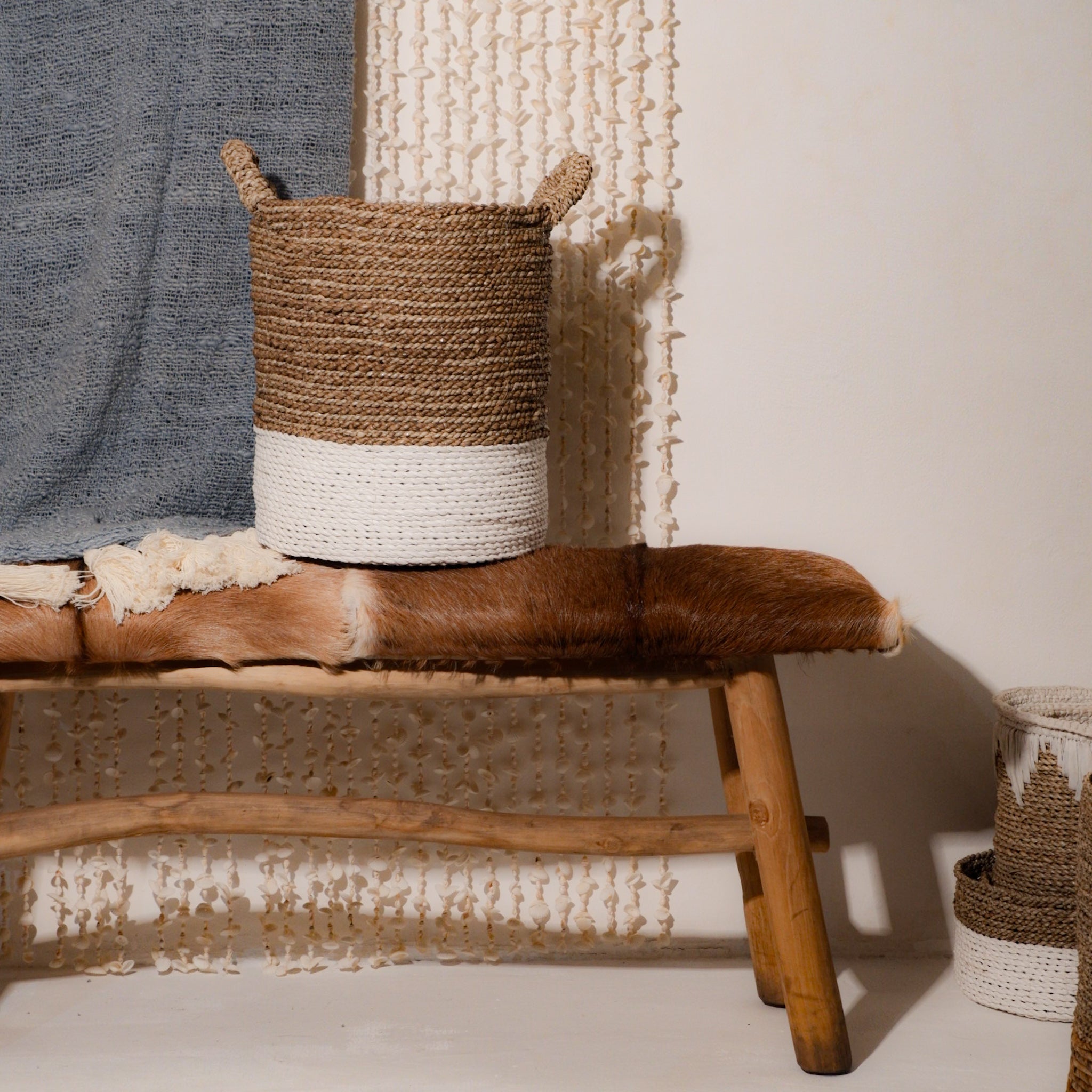 Koa Natural Basket