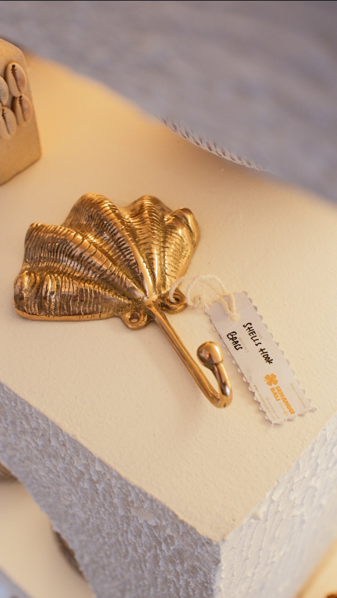 Tropical Brass hook