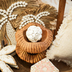Wooden Rustic Coral Decoration