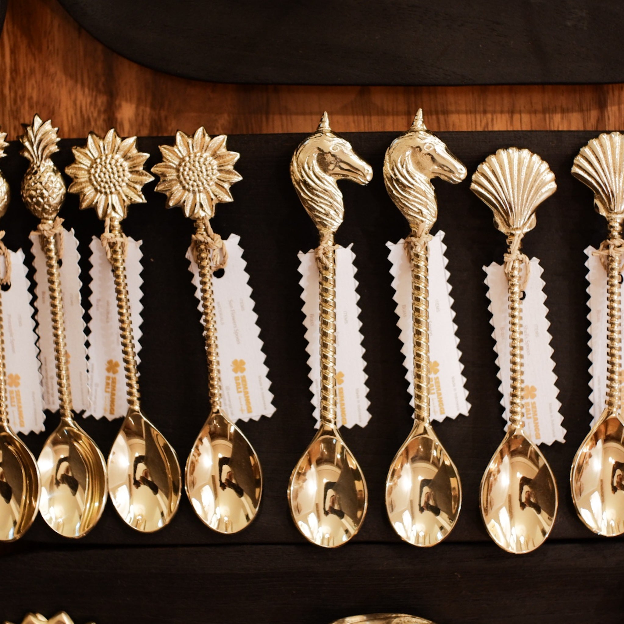Tropical Spoon Brass