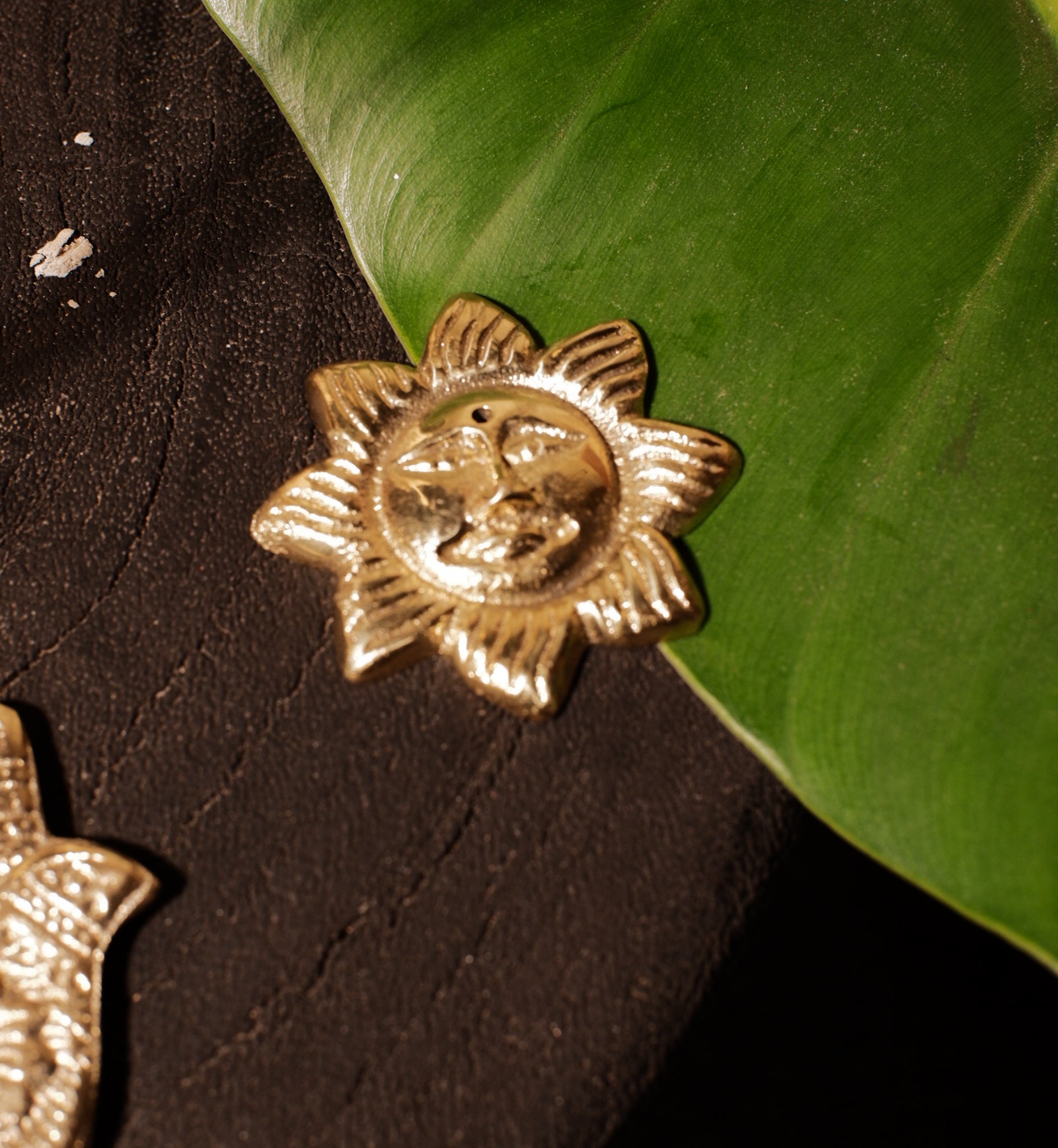 Brass incense holder