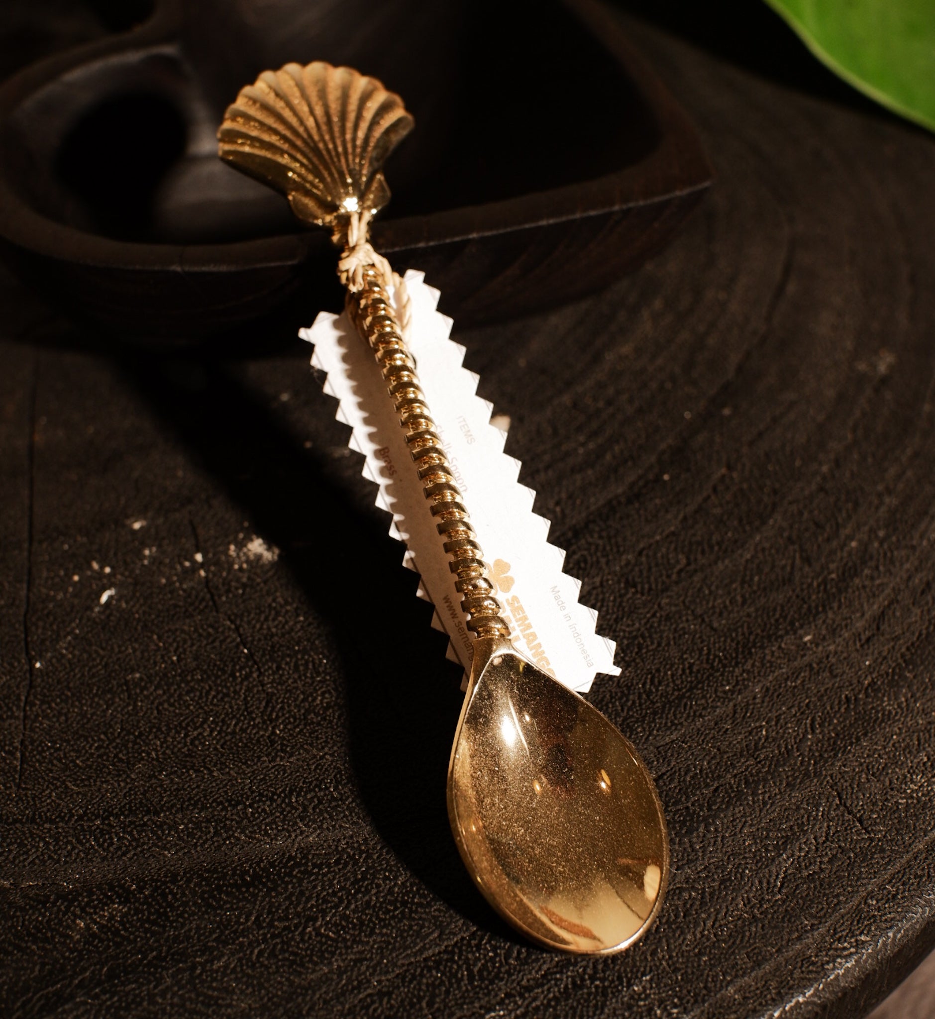 Tropical Spoon Brass