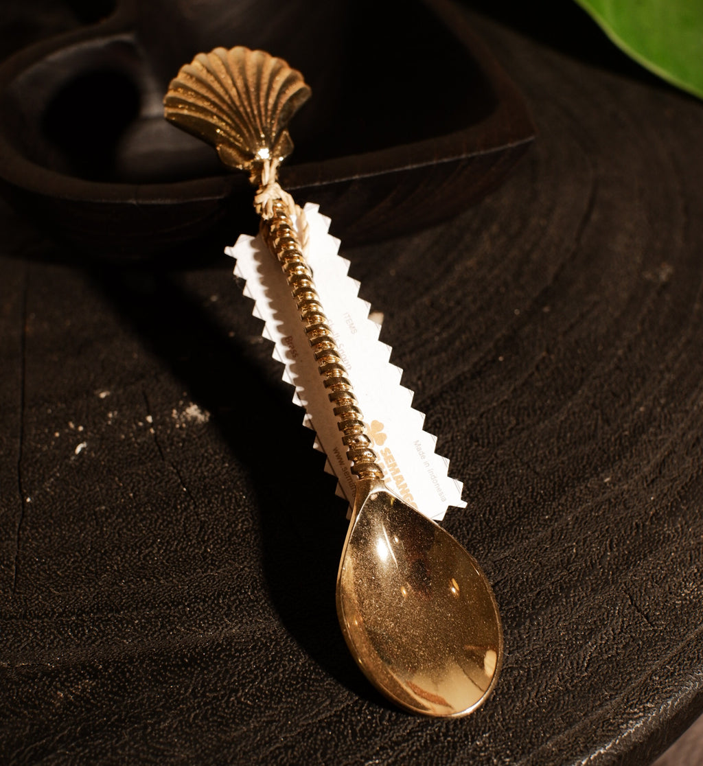 Tropical Spoon Brass