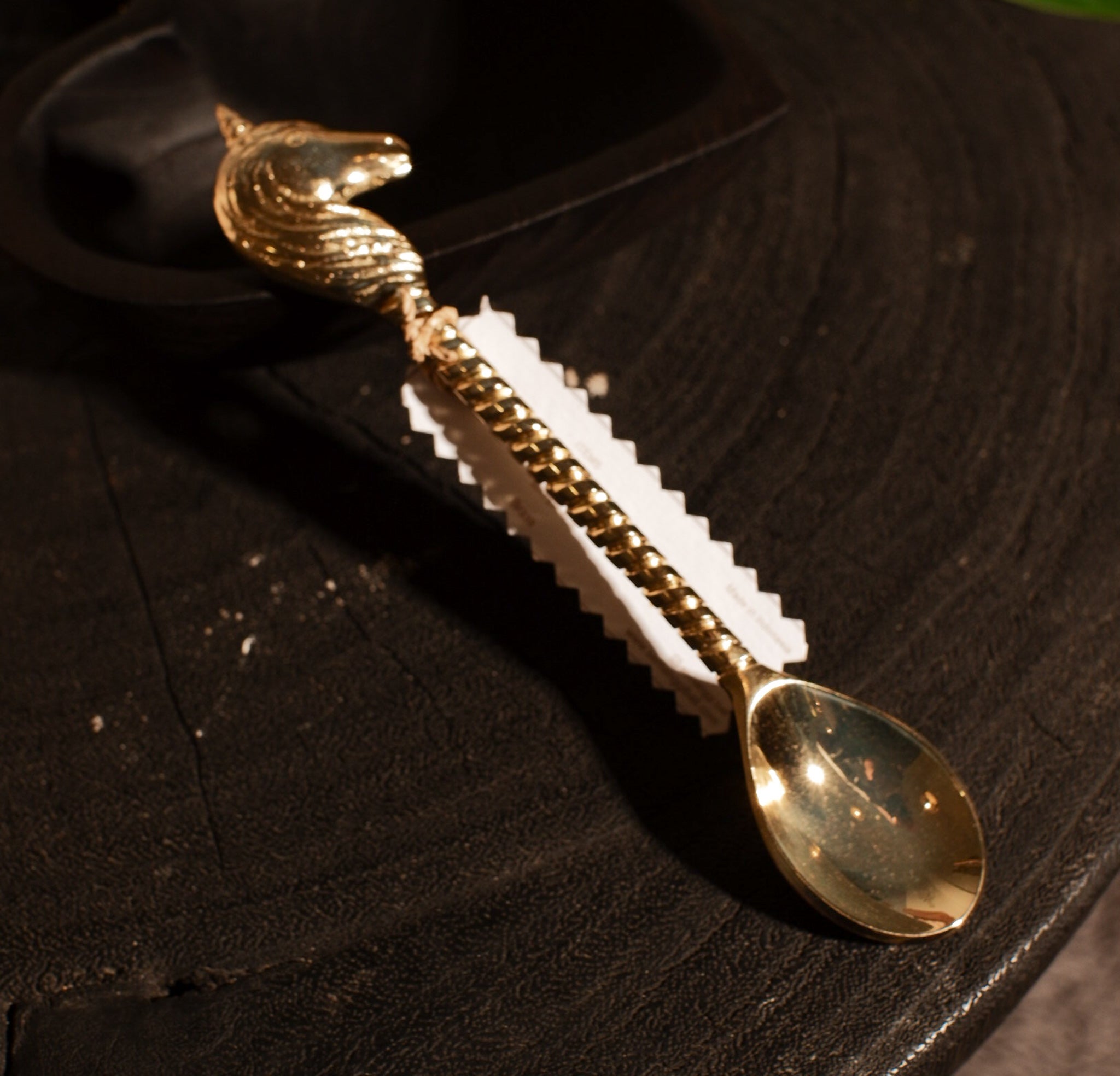 Tropical Spoon Brass