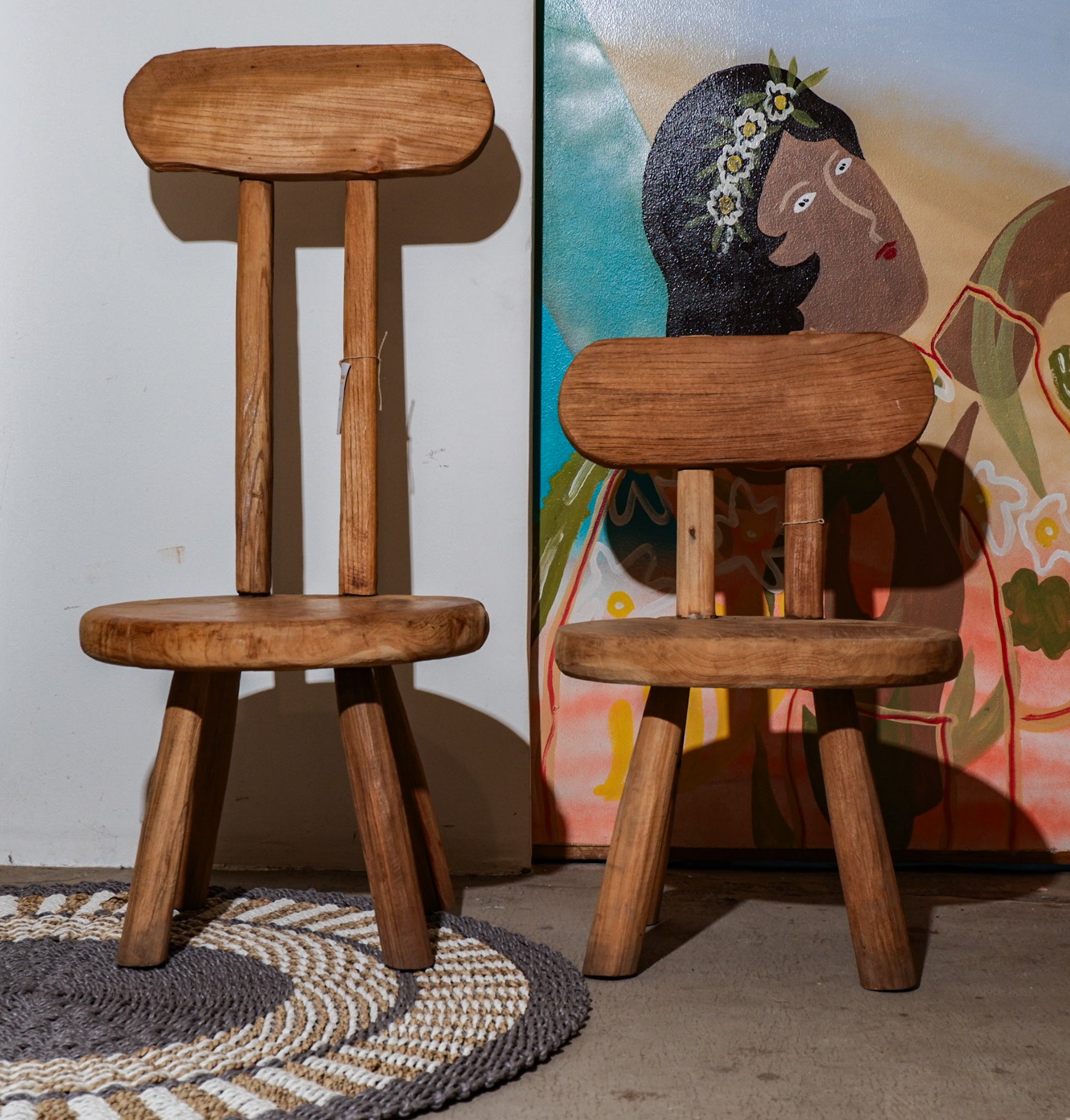 Wooden chairs Purba