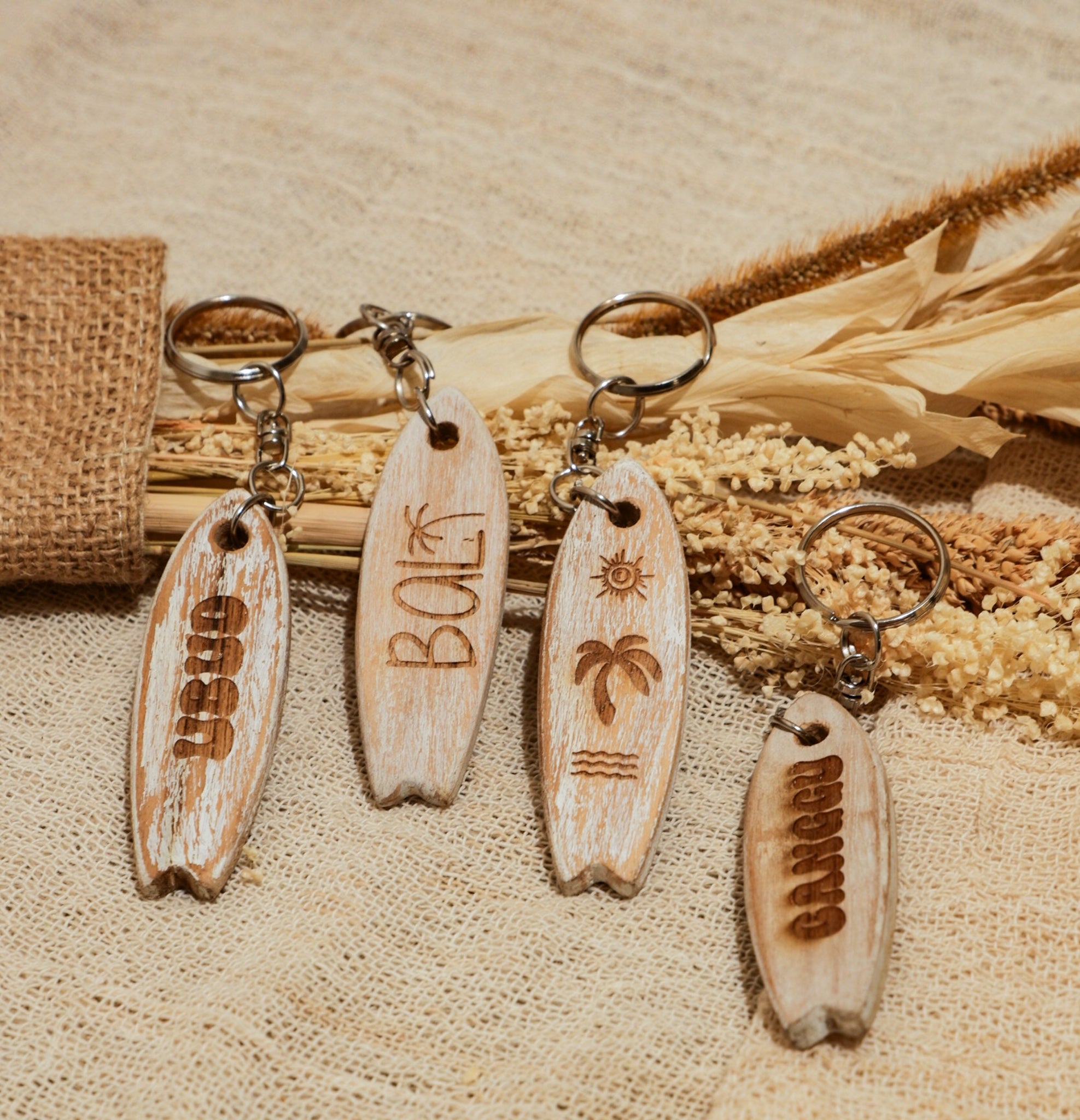 Wooden Keychain Bali Series
