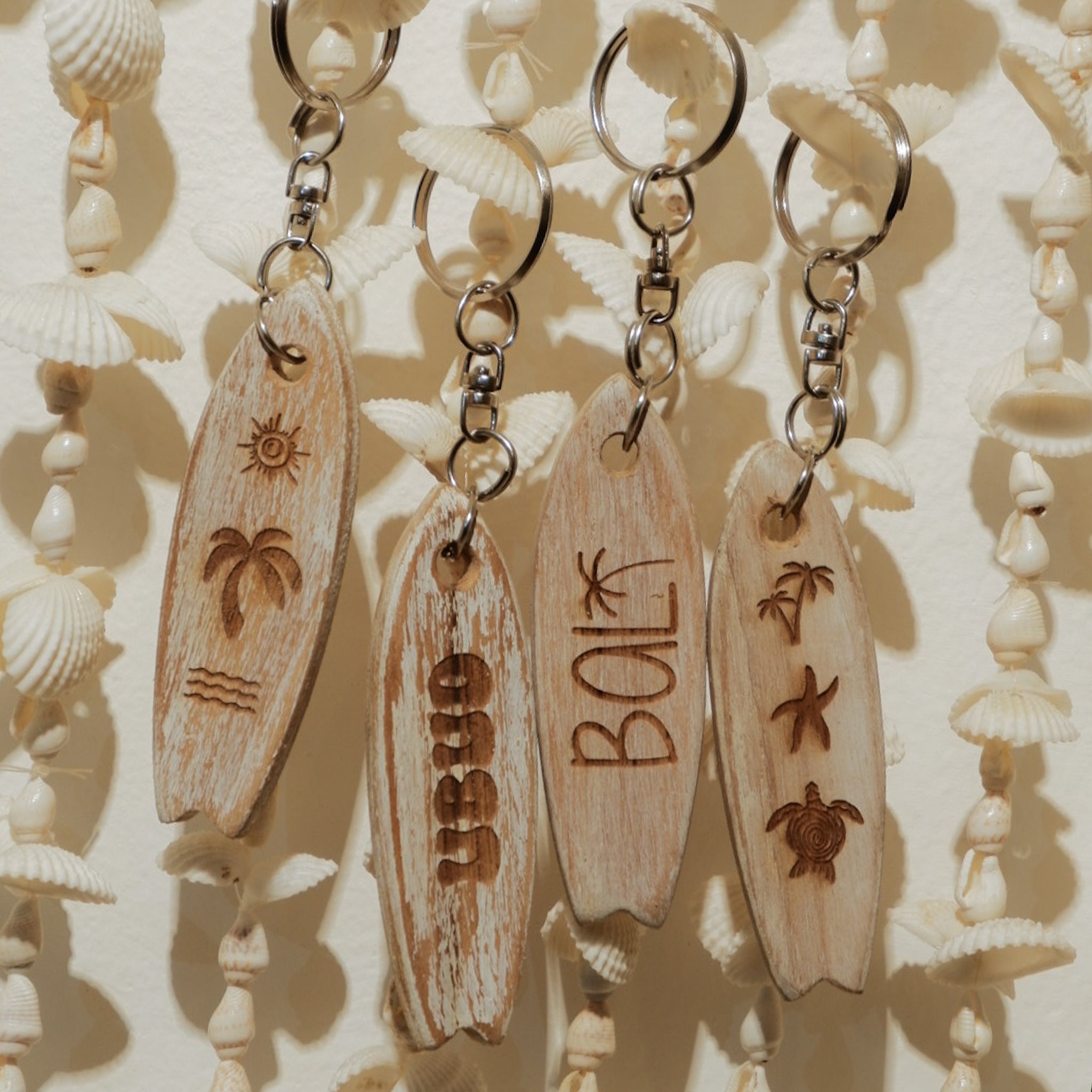 Wooden Keychain Bali Series