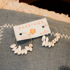 Coastal Shells Loop Earring