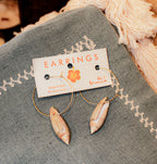 Coastal Shells Loop Earring