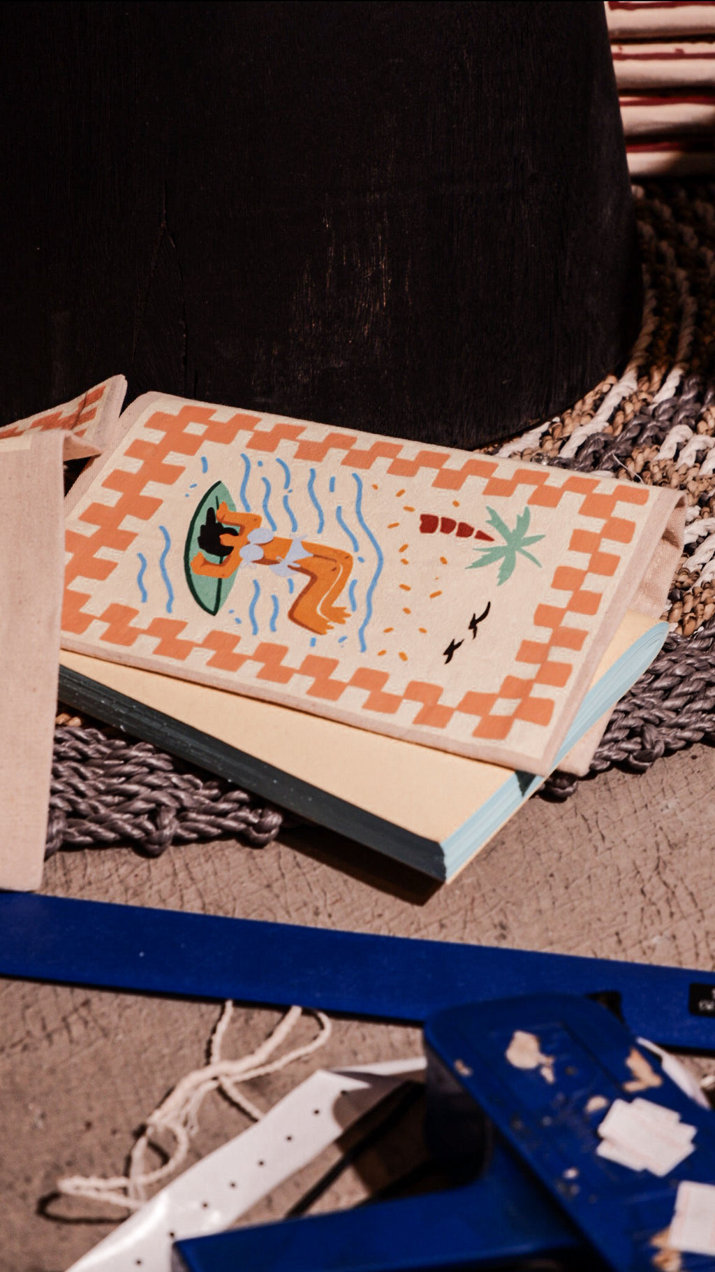 Handmade Tropical Journal Book