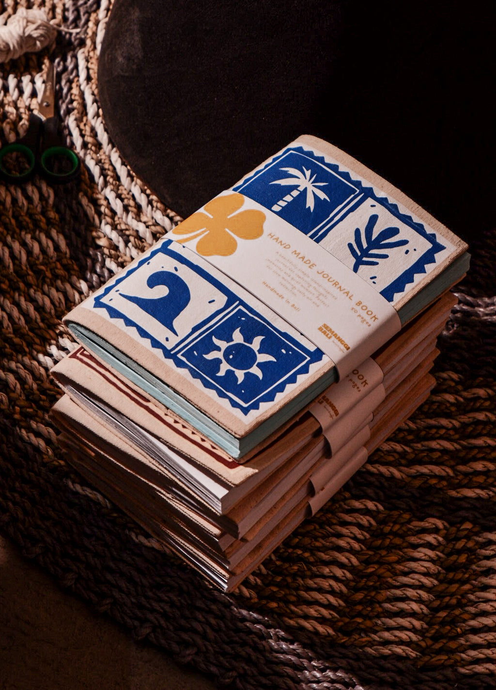 Handmade Tropical Journal Book