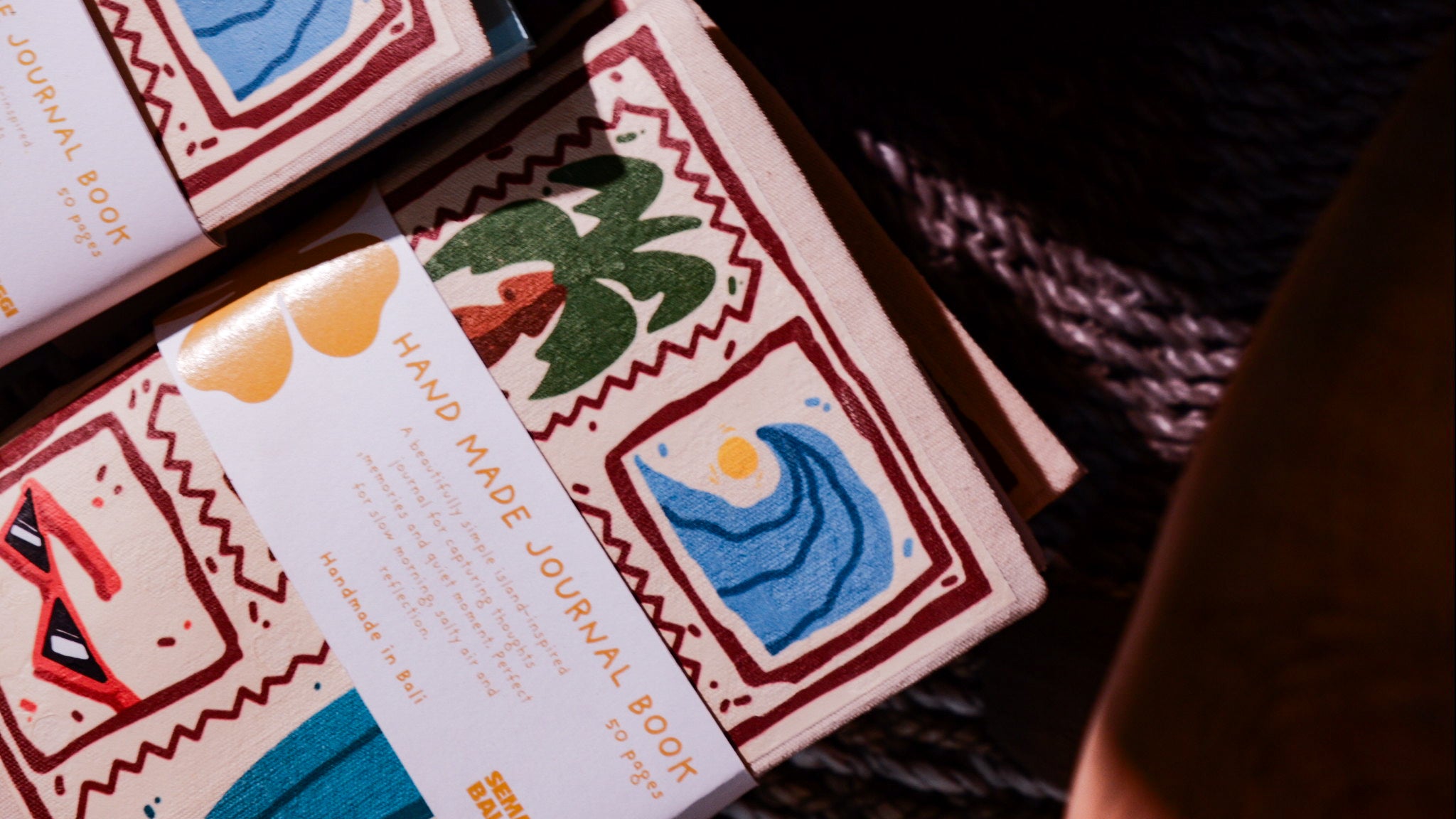 Handmade Tropical Journal Book