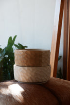 Ceramic Round Bowl with Curved