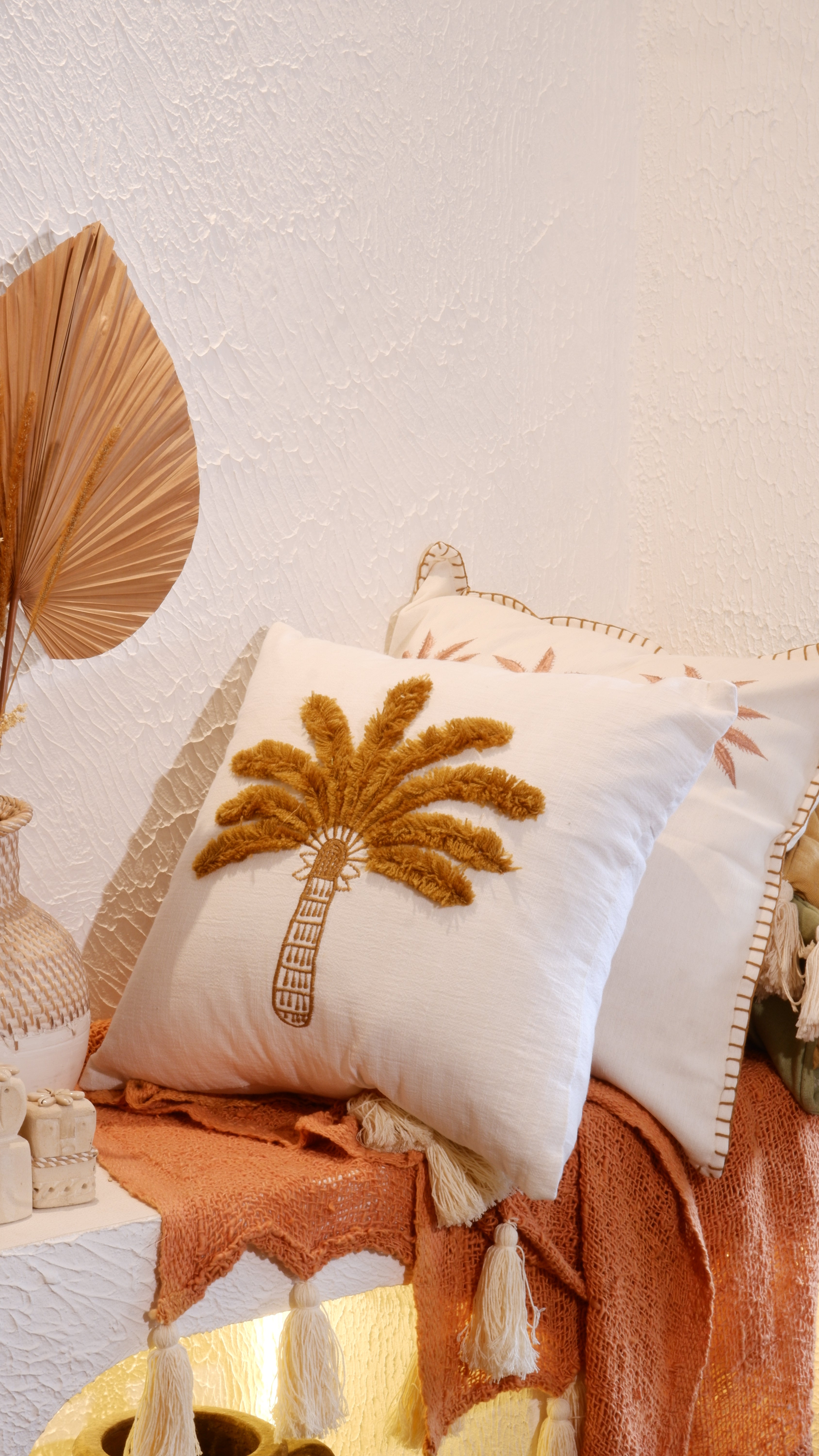 Parlor Palm Cushion Cover 40x40 cm