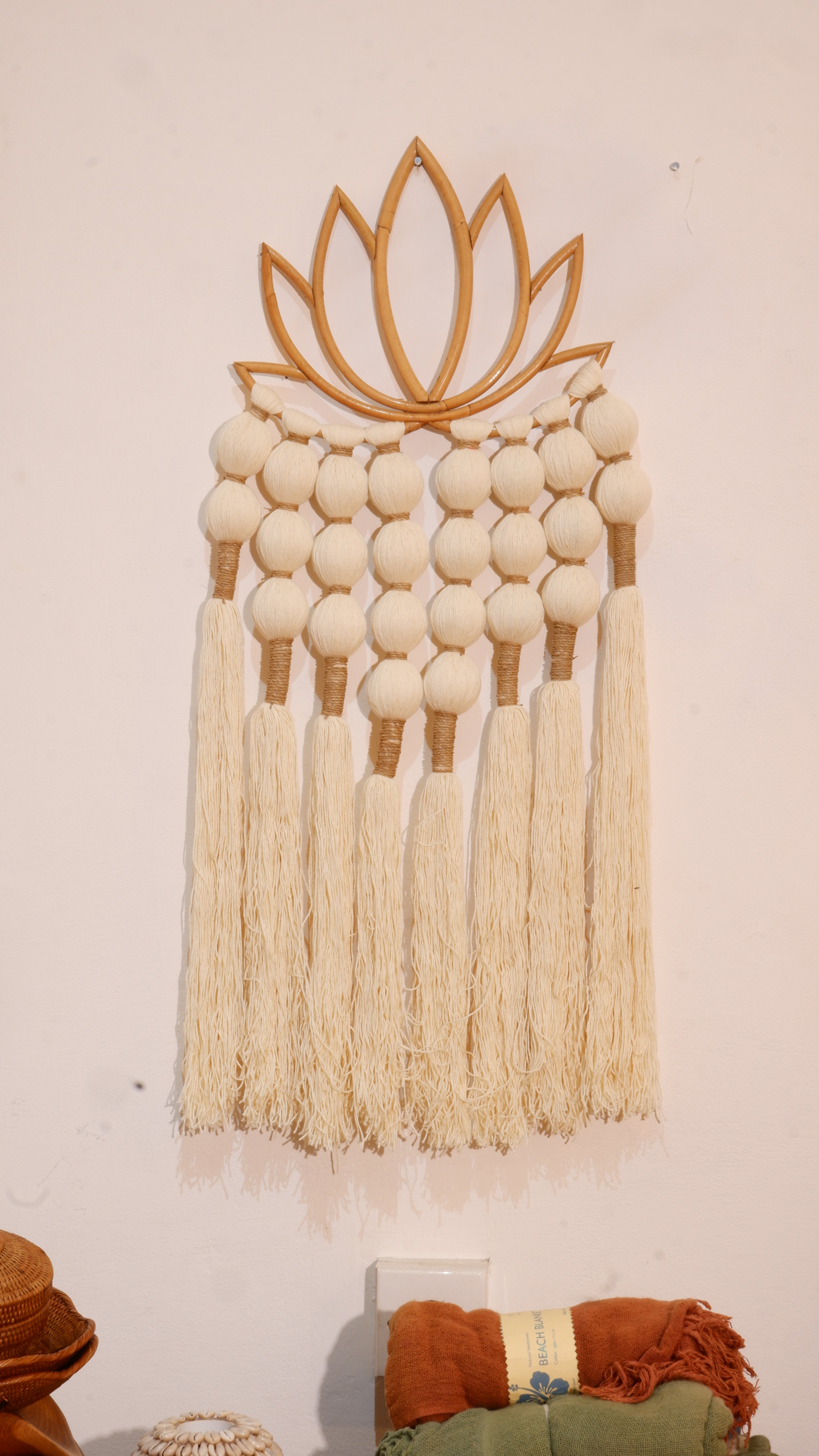 Lotus Boho Macrame Wall Decor