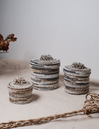 Koral Beaded Mini Storage Box