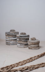 Koral Beaded Mini Storage Box