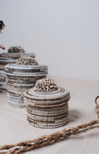 Koral Beaded Mini Storage Box