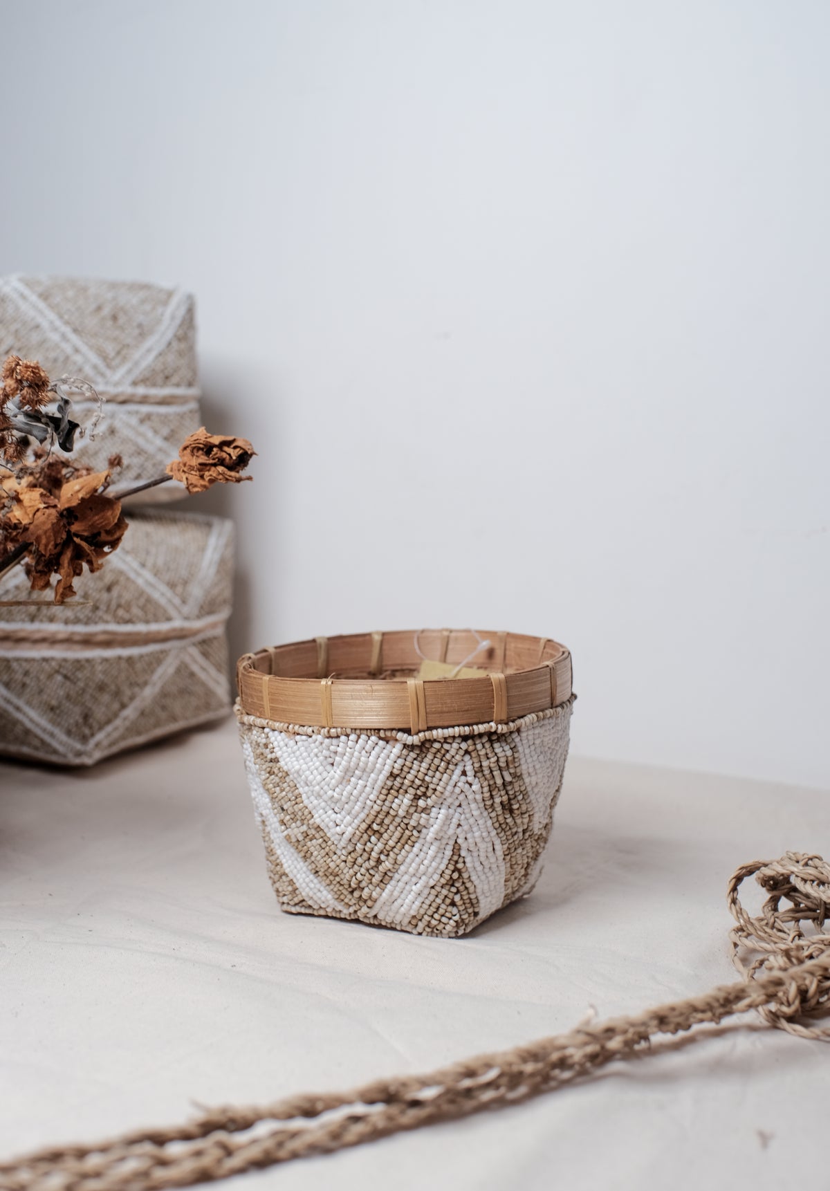 Wakul Beaded Mini Storage