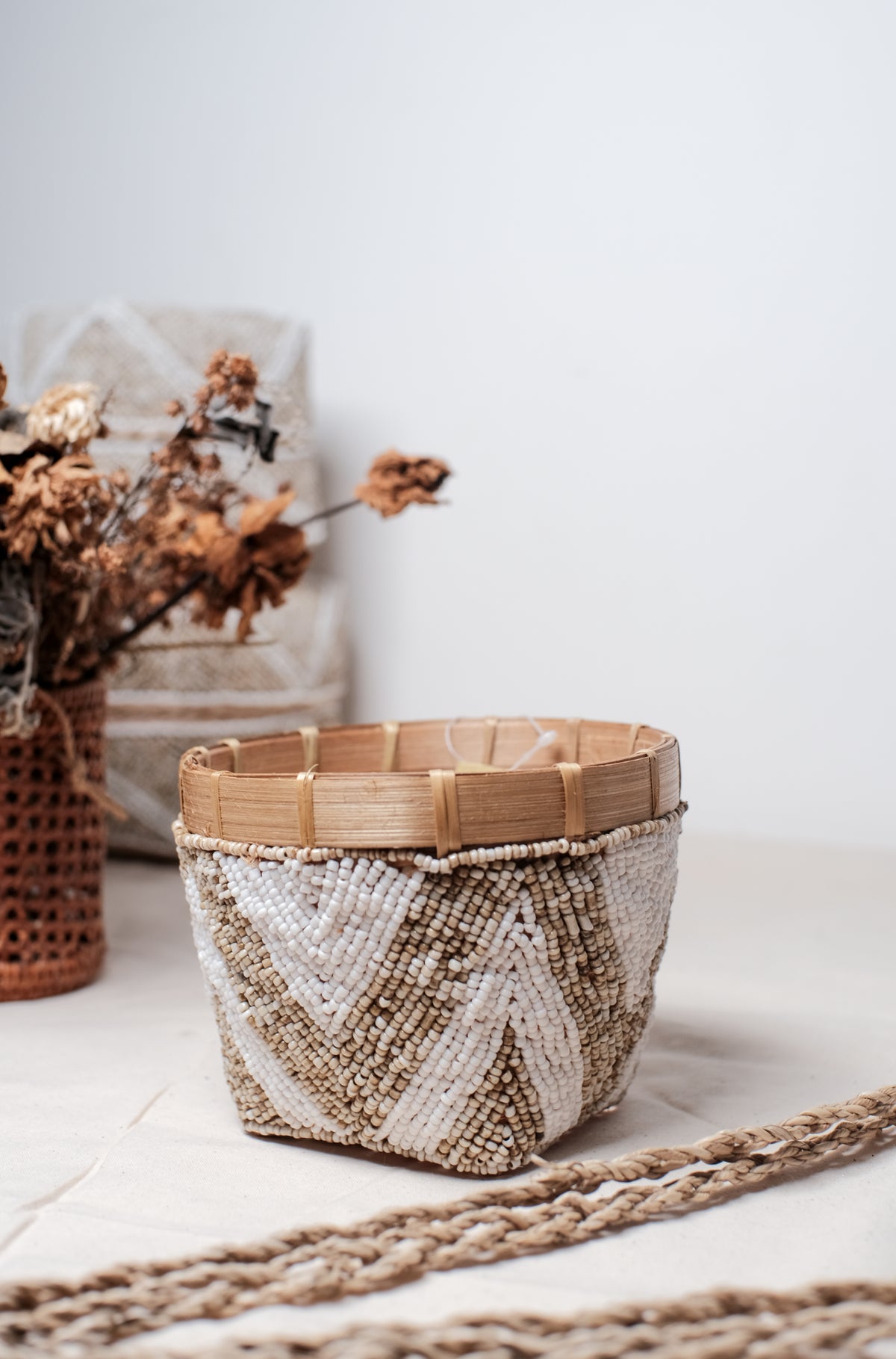 Wakul Beaded Mini Storage