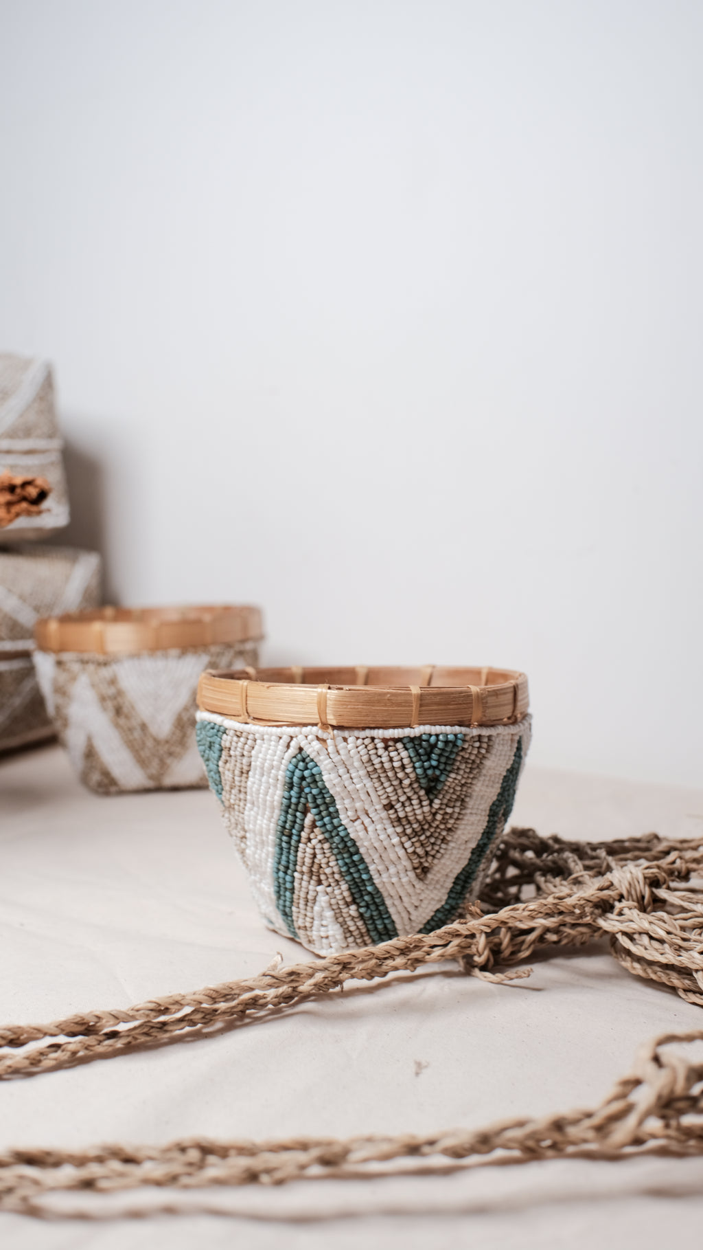 Wakul Beaded Mini Storage