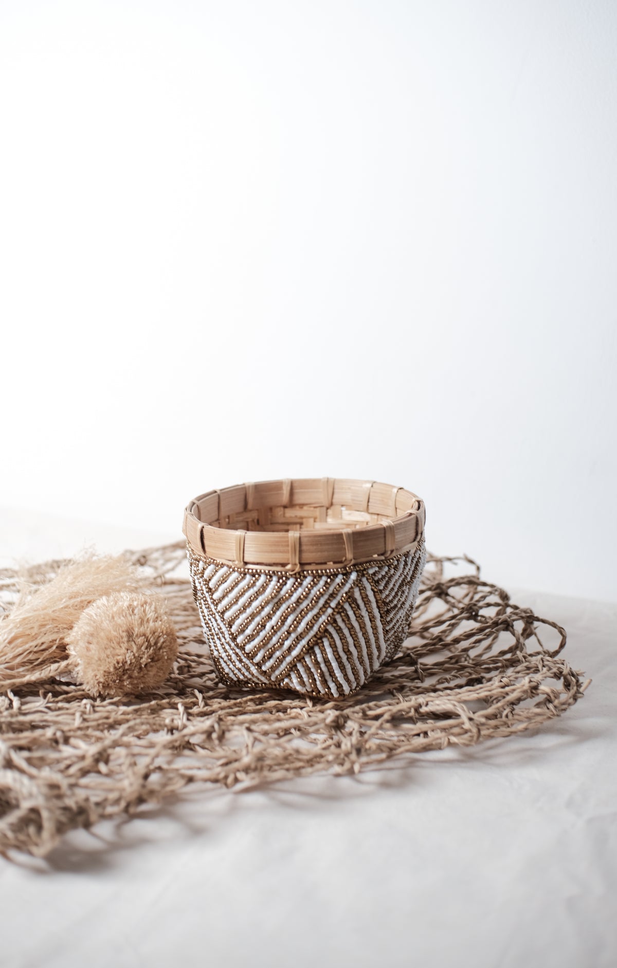 Wakul Beaded Mini Storage