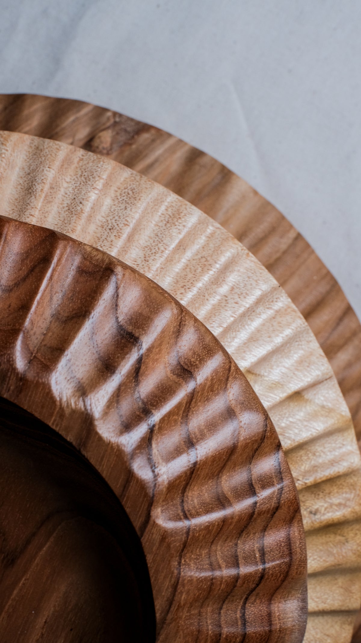 Sea Urchin Wooden Teak Plate