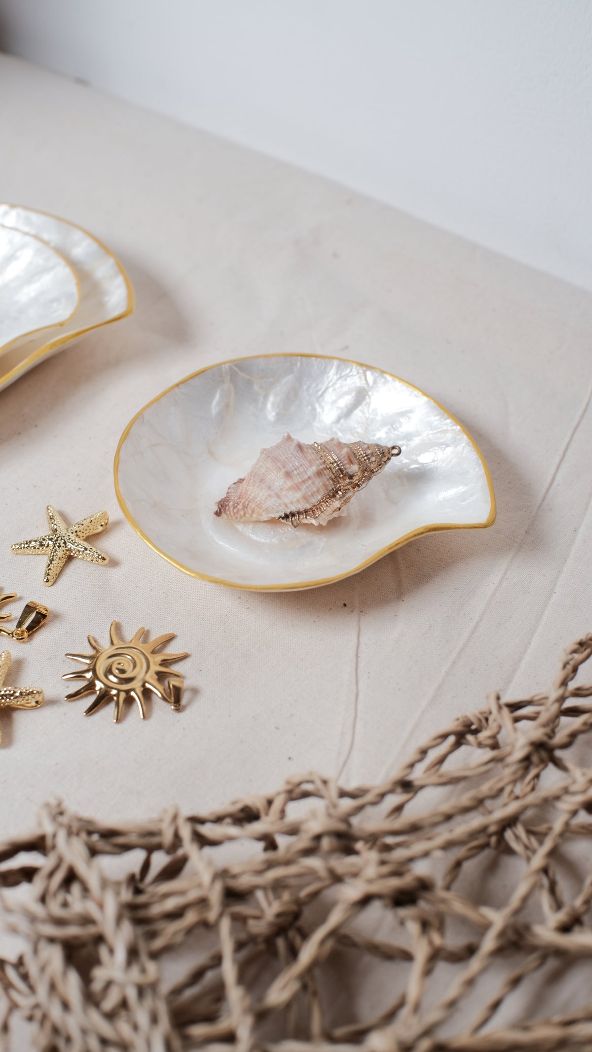 Nautilus Shells Jewelry Tray