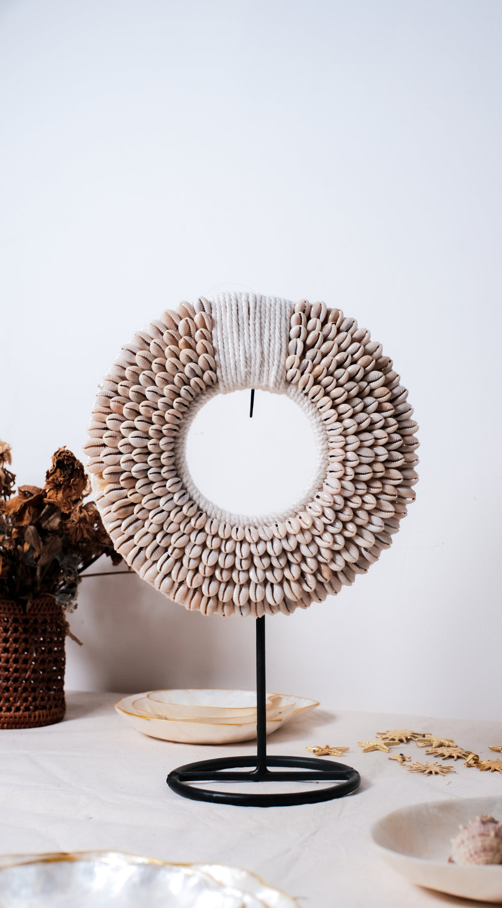 Shells Stand Papua Decoration