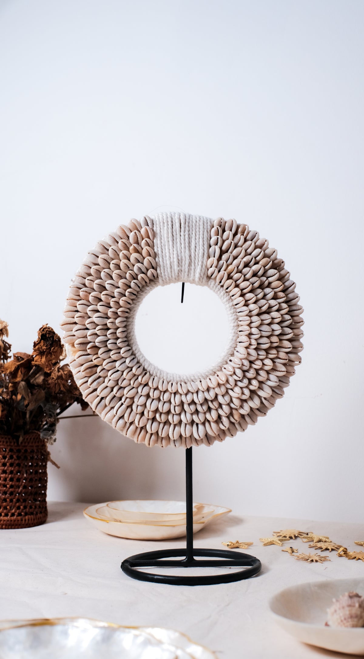 Shells Stand Papua Decoration