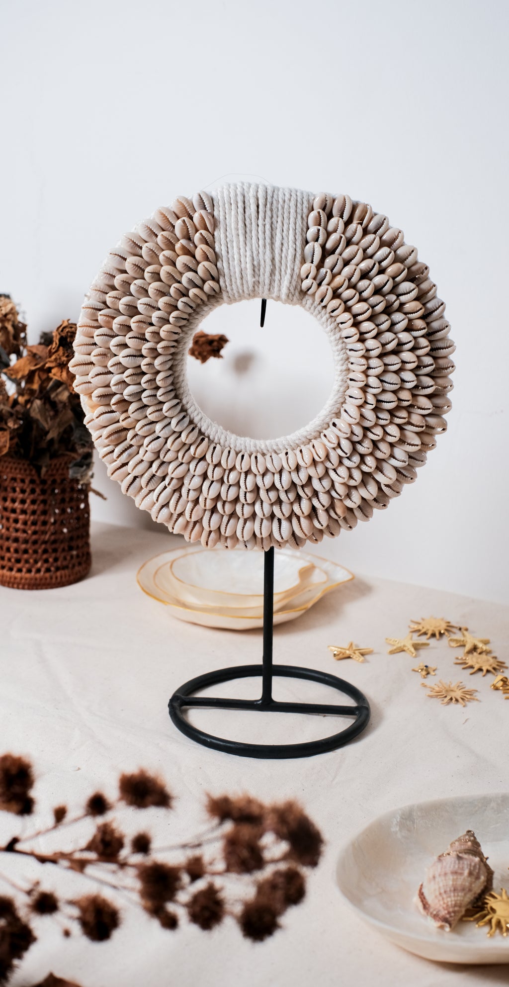 Shells Stand Papua Decoration