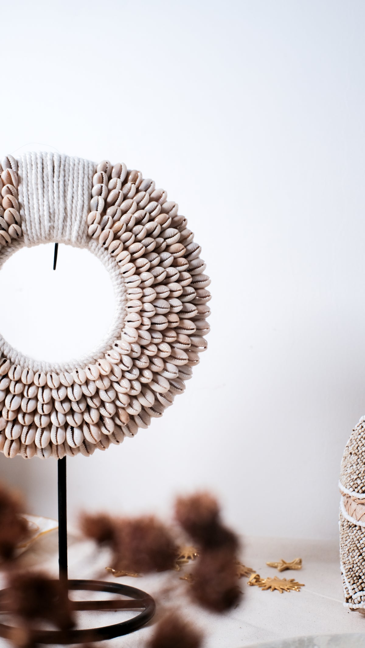 Shells Stand Papua Decoration