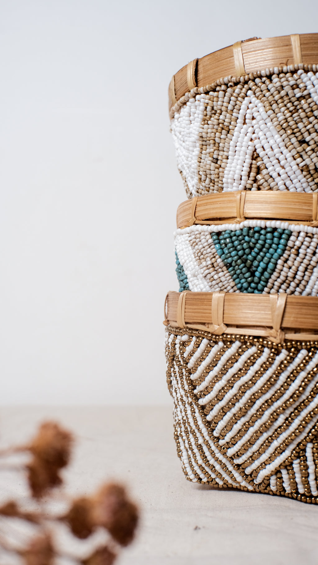 Wakul Beaded Mini Storage