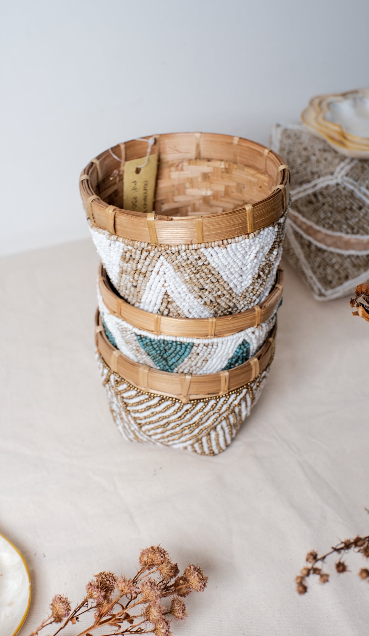 Wakul Beaded Mini Storage