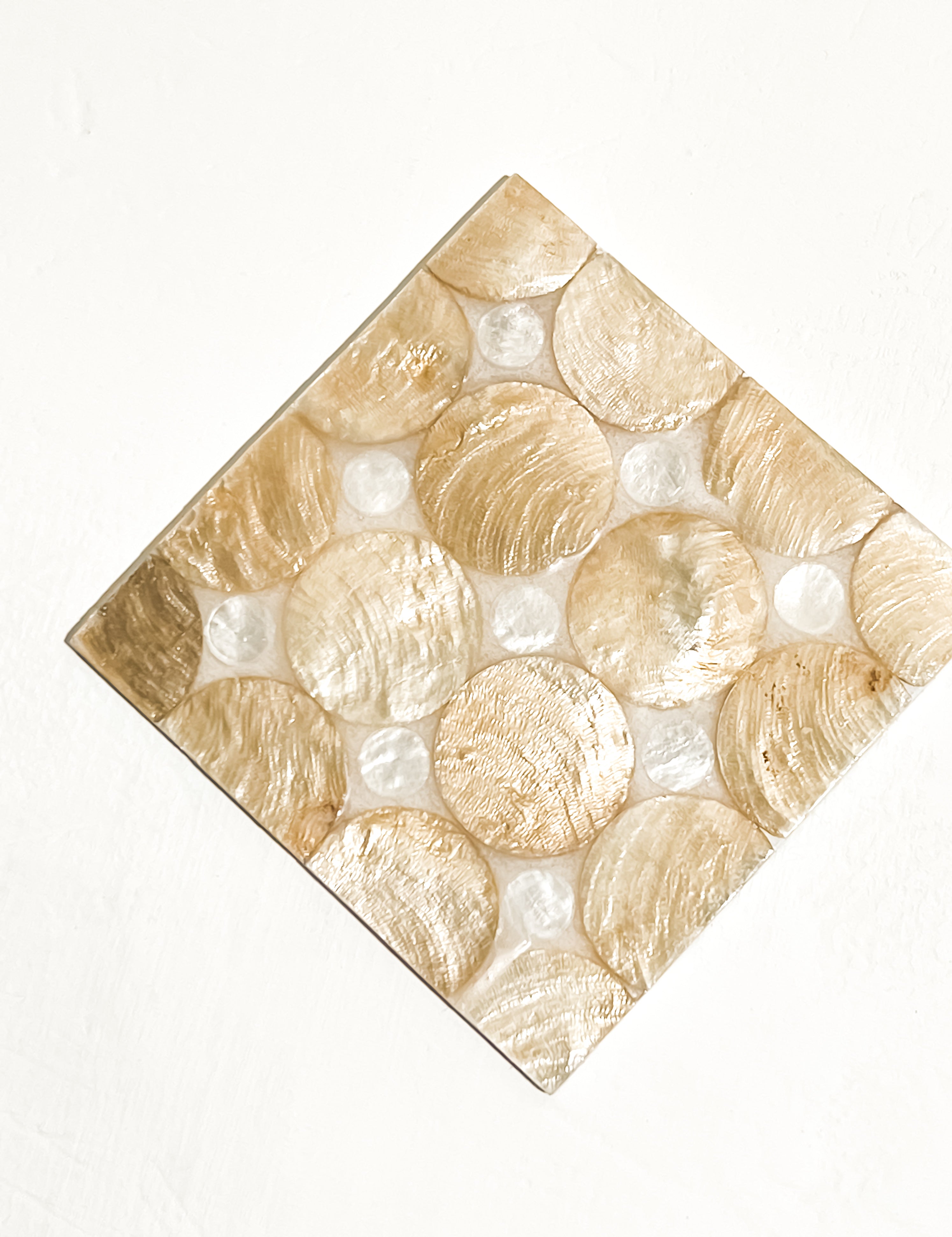 Square Shells Coaster