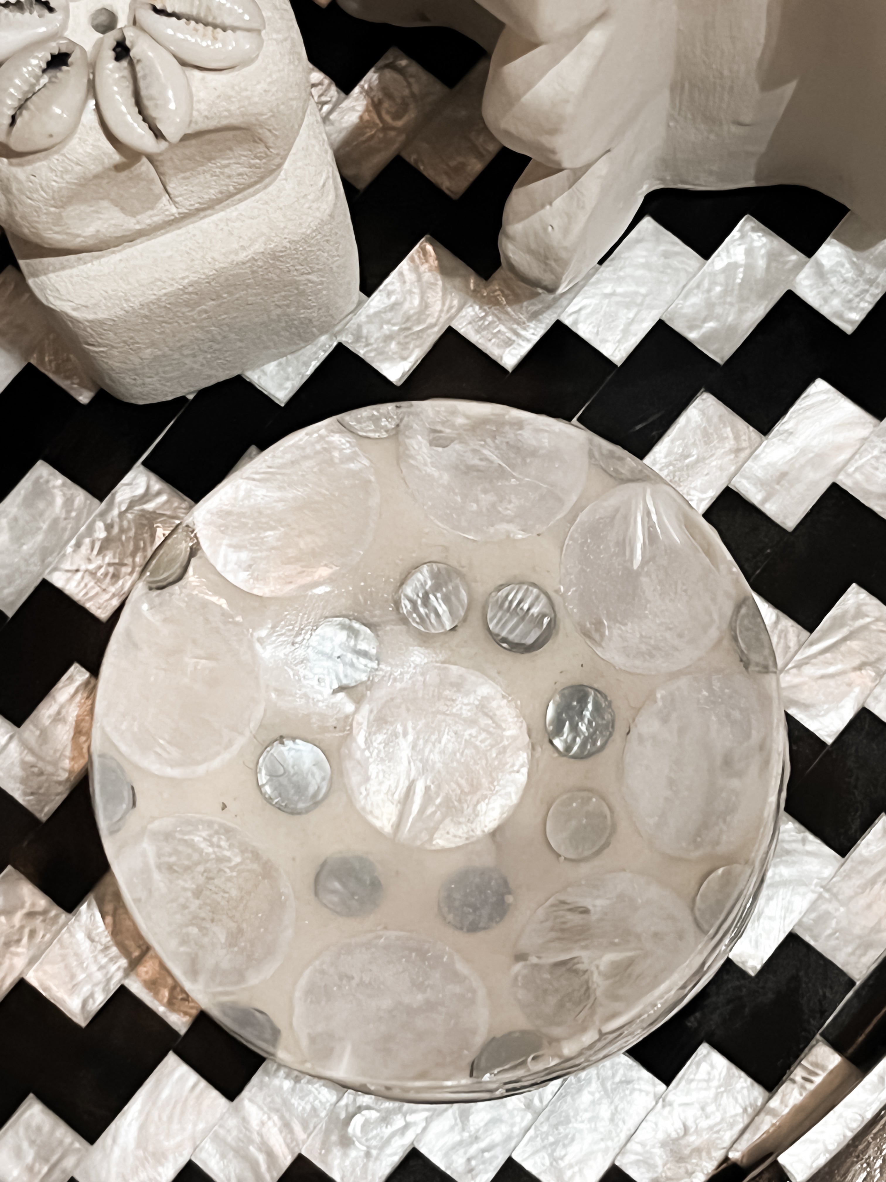 Sakura Round Shells Jewelry Tray