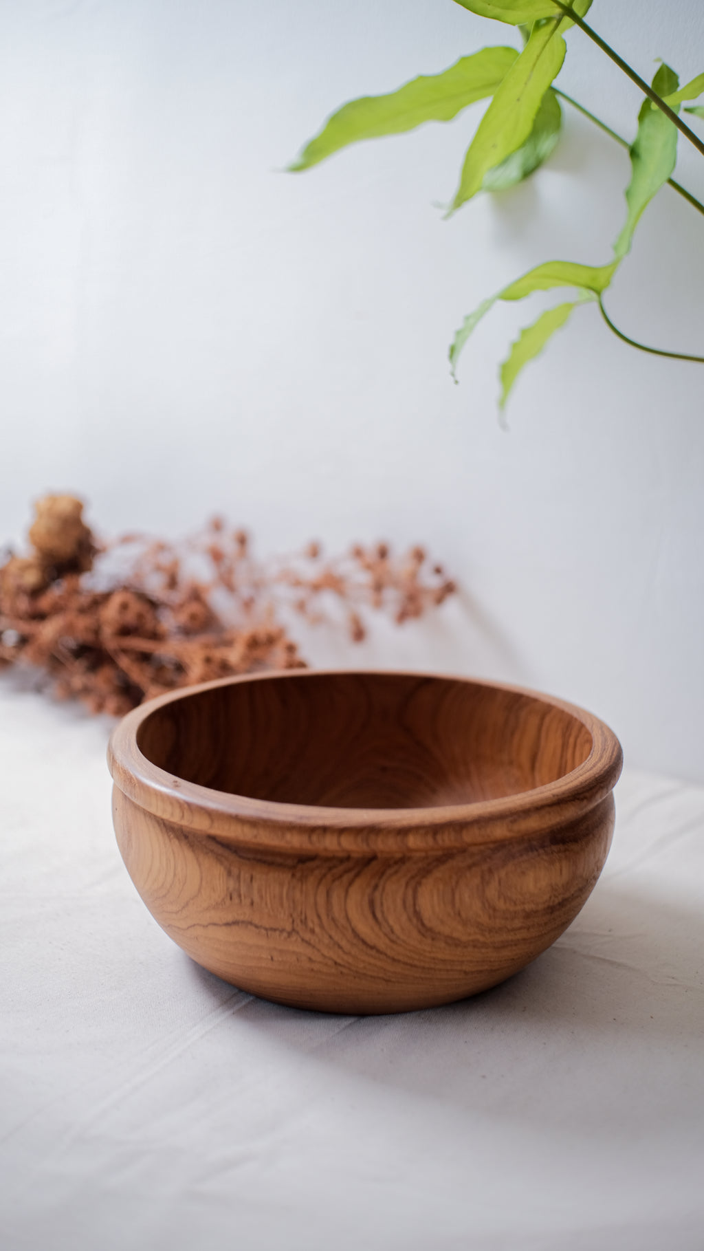 Pinggan Wooden Teak Bowl