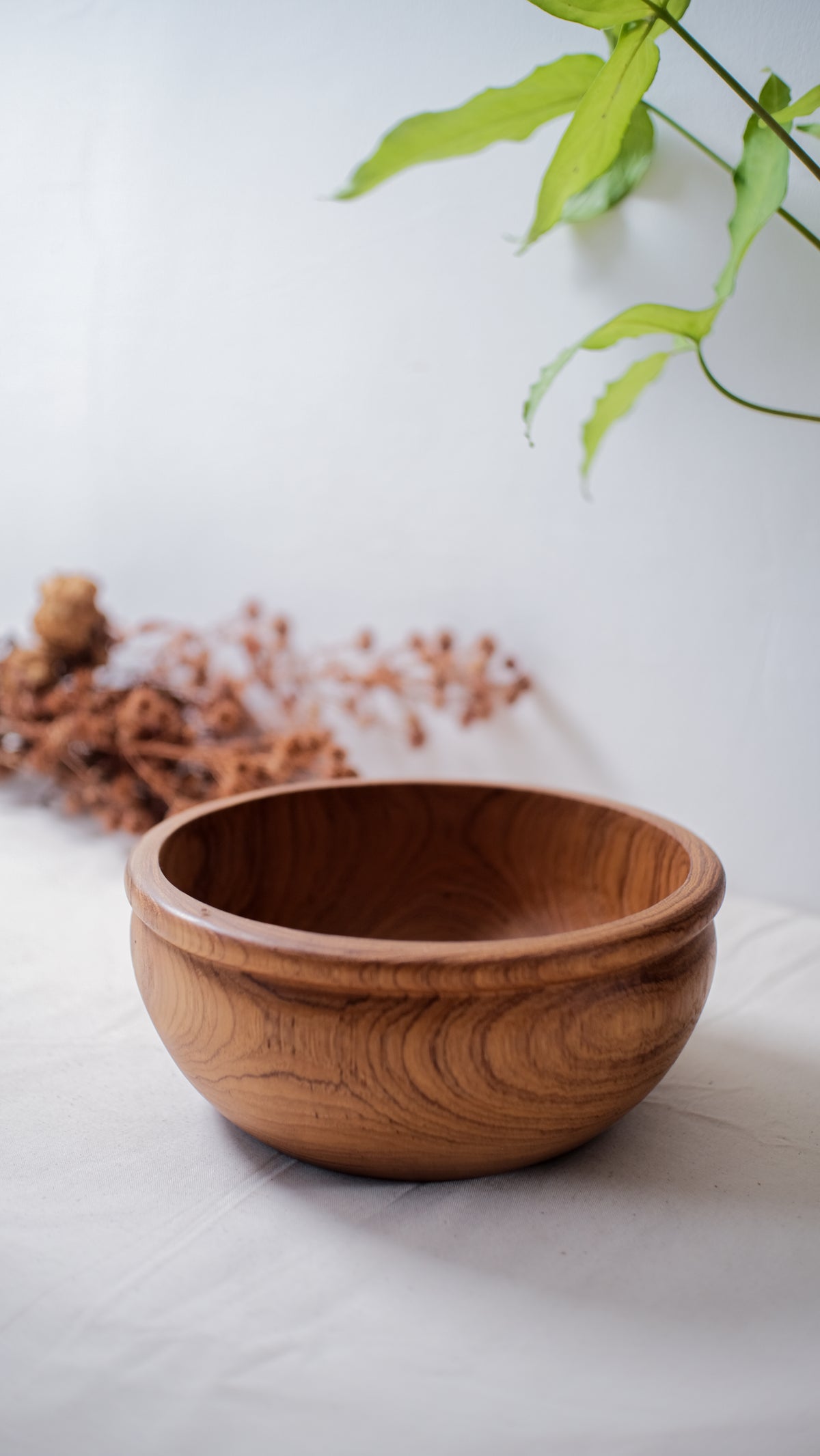 Pinggan Wooden Teak Bowl