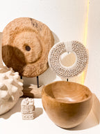 Natural Wooden Decorative Bowl