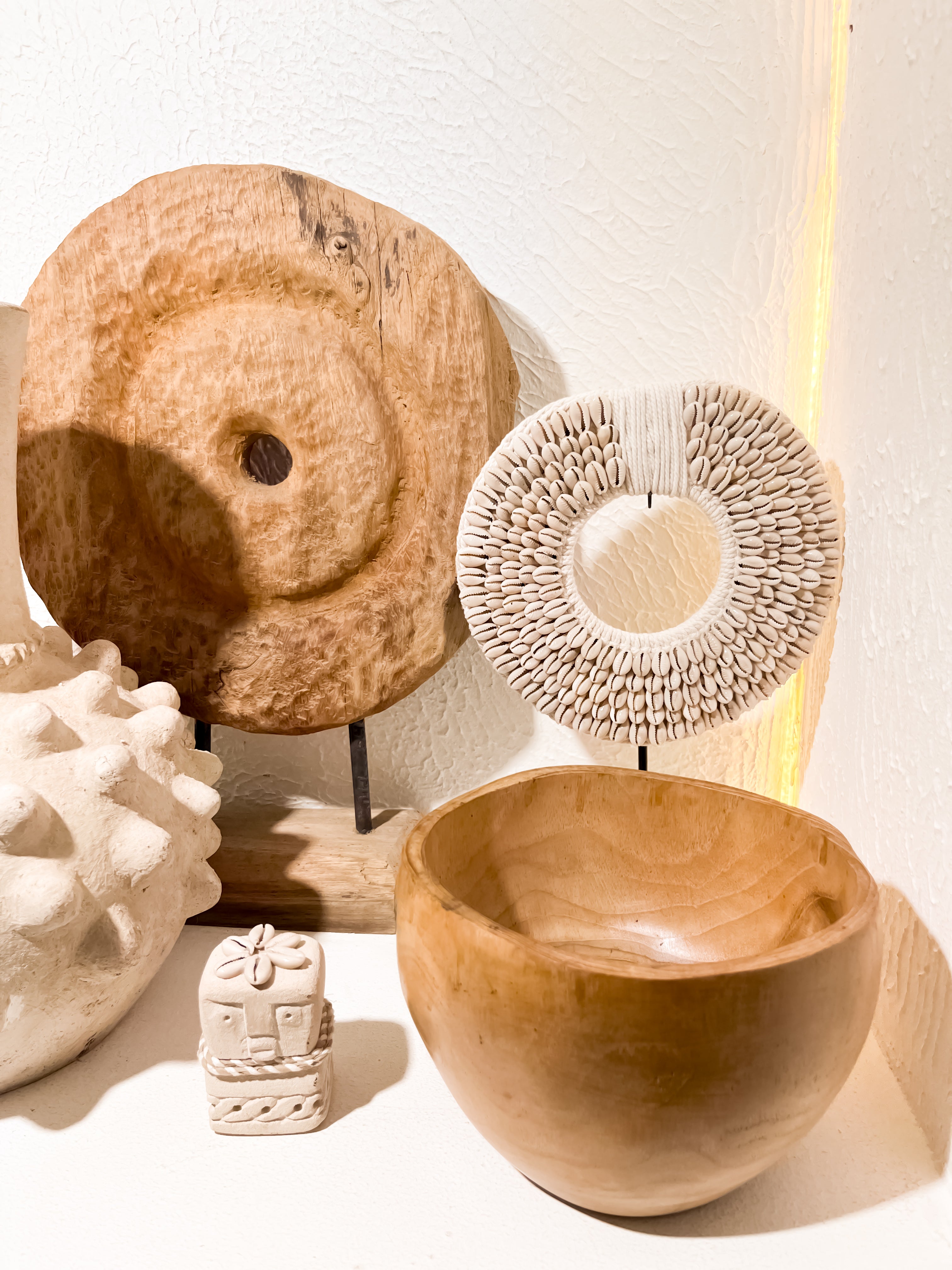 Natural Wooden Decorative Bowl