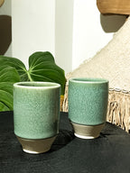 Green Aventurine Ceramic Mug